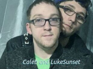 Caleb_and_LukeSunset